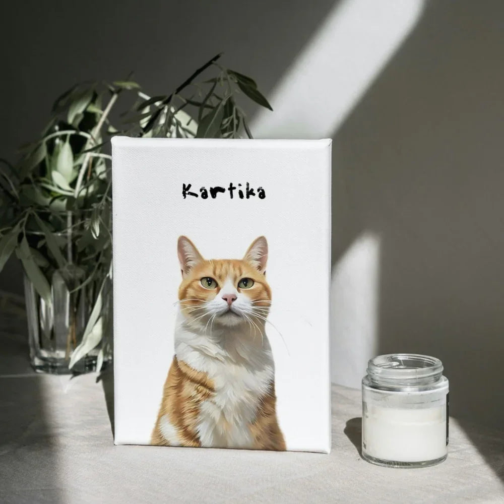 Custom Pet Paint by Numbers – Modern Style
