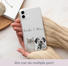 Customized Pet Portrait Phone Case