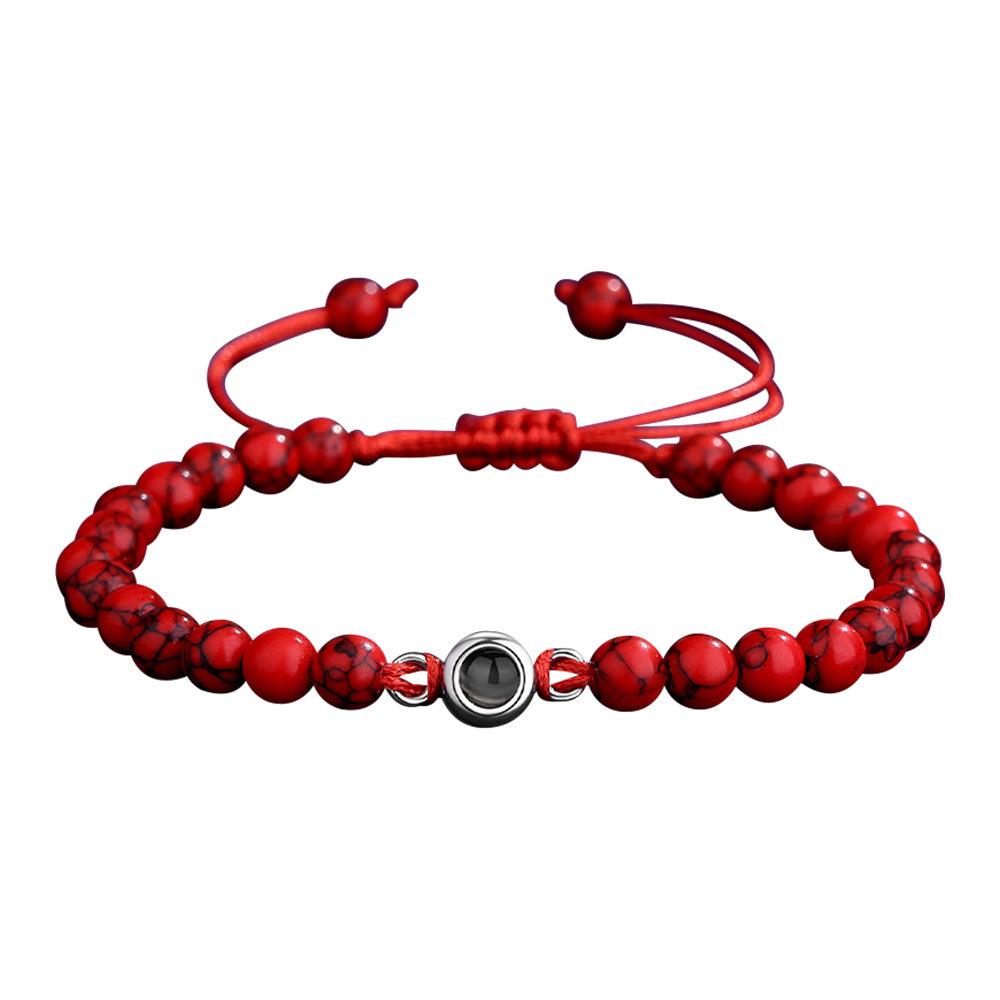 Vivid Paw – Personalized Pet Projection Beaded Bracelet