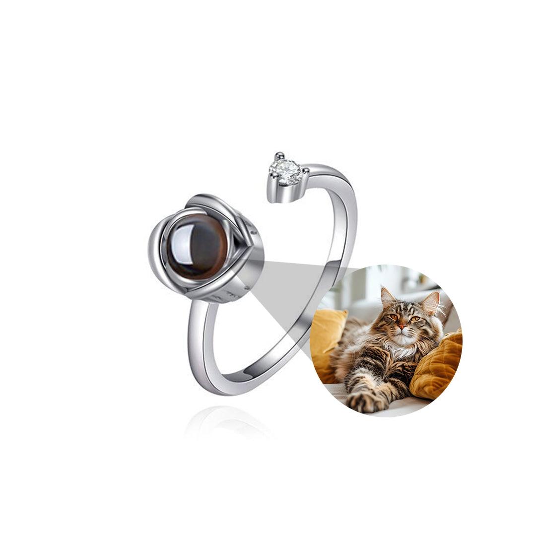 PawBloom – Custom Pet Photo Projection Ring