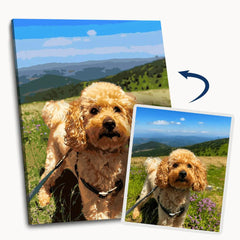 custom DIY pet painting by numbers