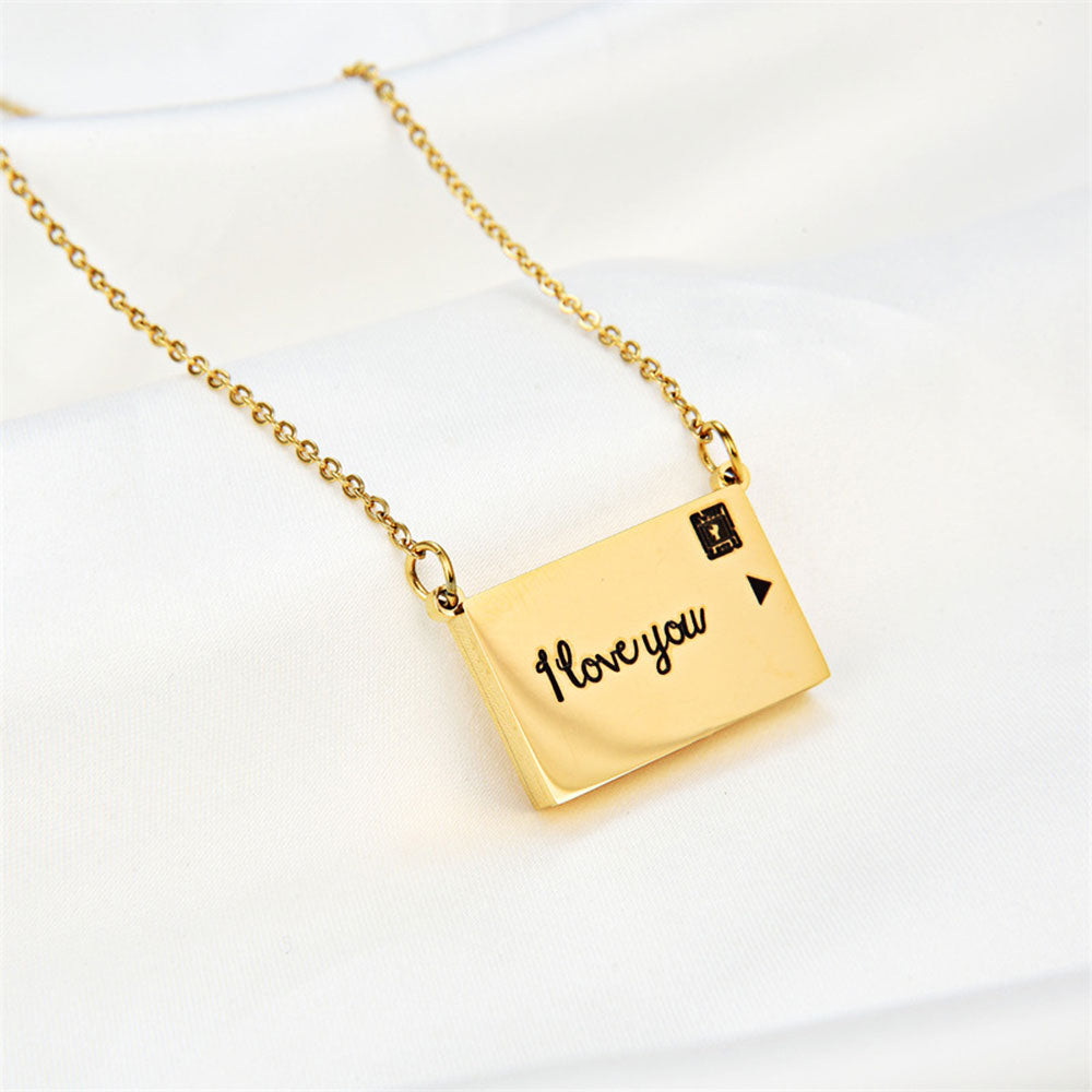 Custom Photo Engraved Pet Portrait Necklace - Personalized Keepsake Jewelry