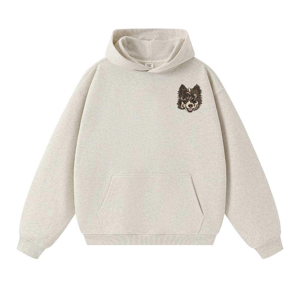 Custom Pet Embroidered Hoodie