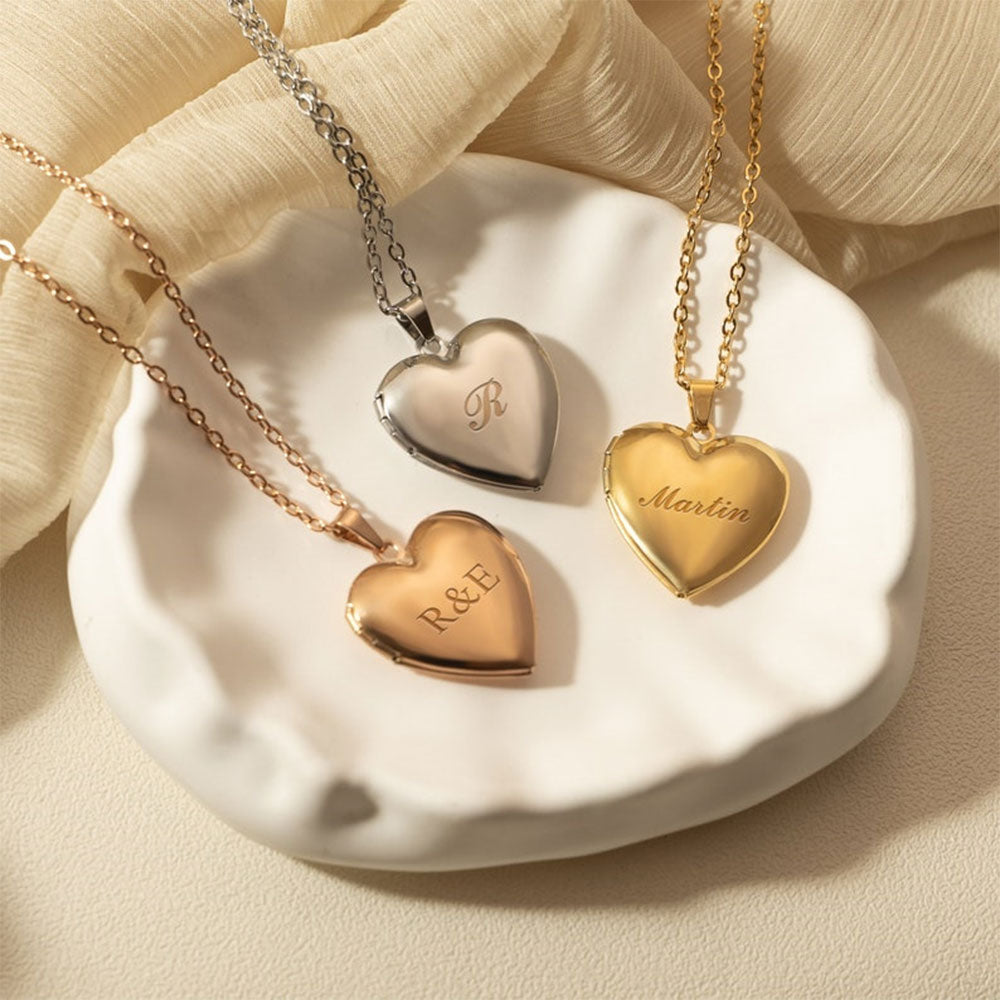 Custom Pet Photo Locket Necklace | Personalised Memory Pendant