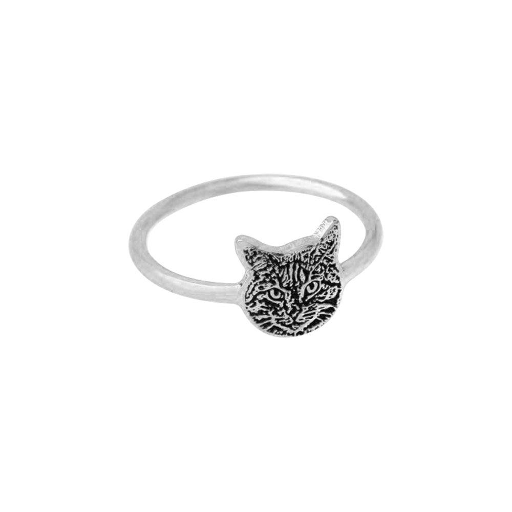 Custom Engraved Pet Portrait Ring | Personalised Keepsake Jewellery