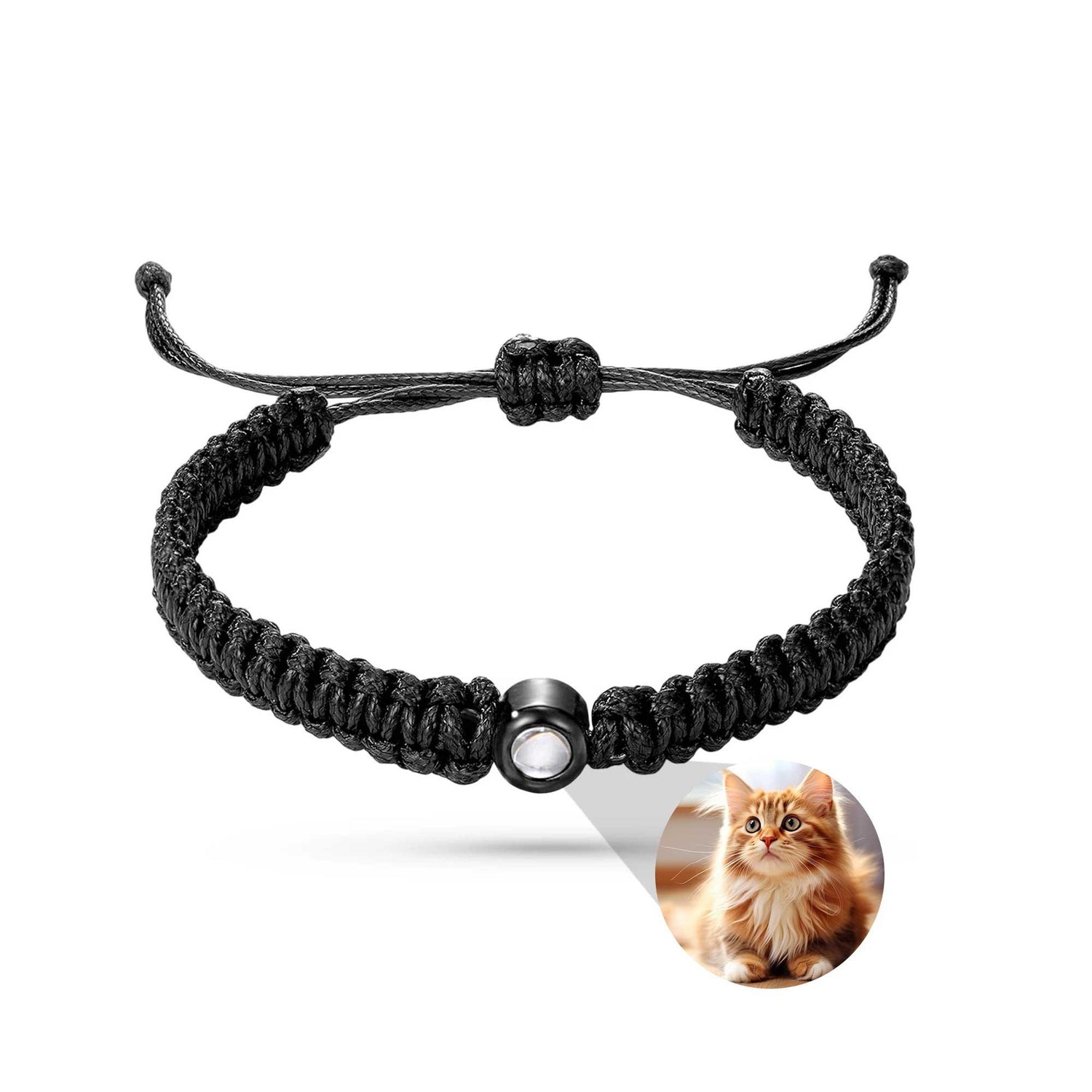 Memory Weave – Custom Pet Photo Woven Bracelet