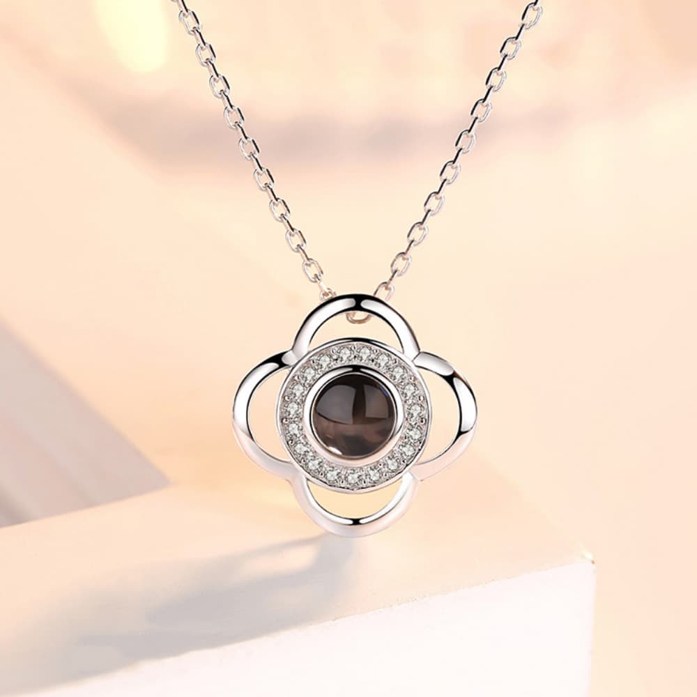 Forever in Bloom – Personalized Pet Photo Necklace