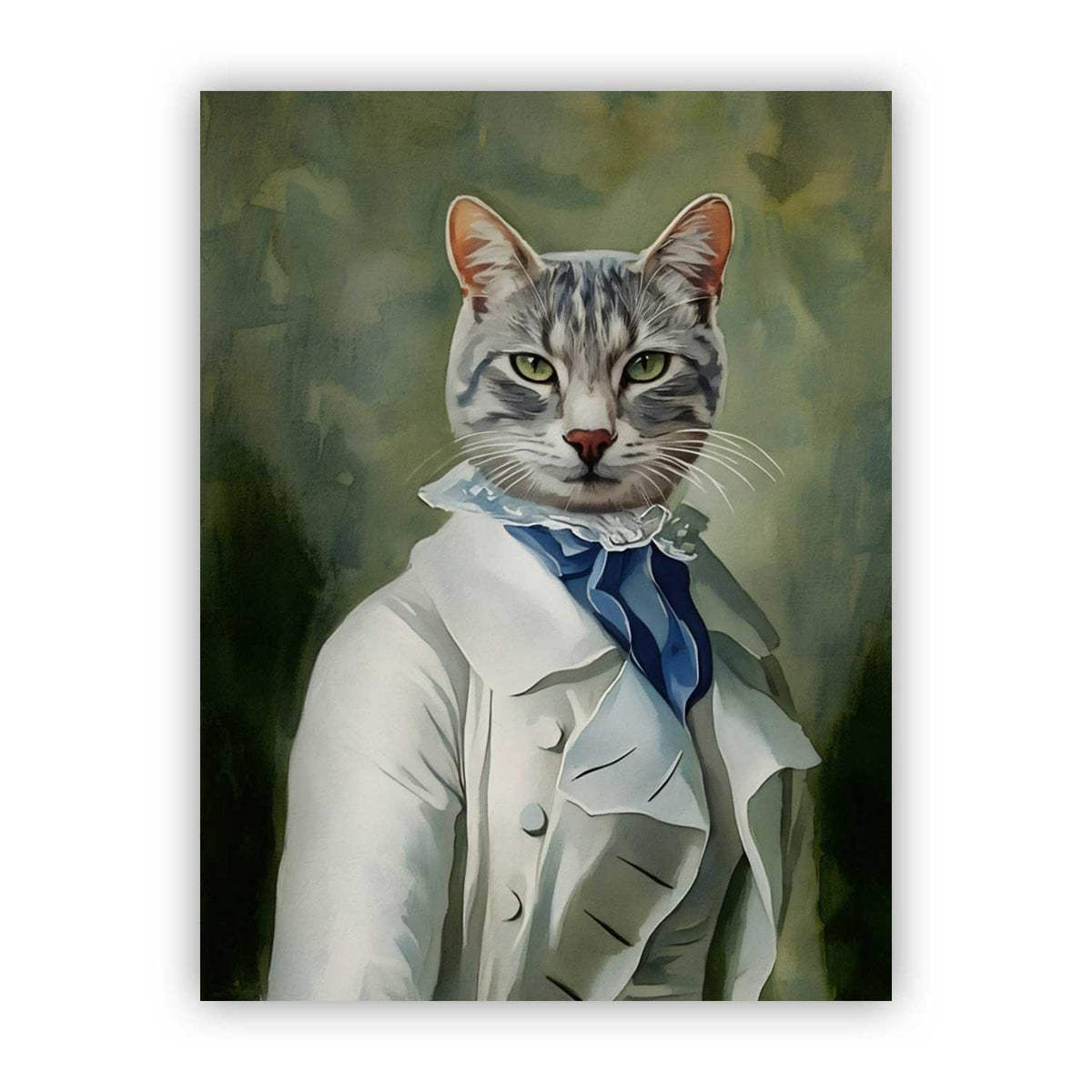 Custom Pet Paint by Numbers – The Aristocratic Beau