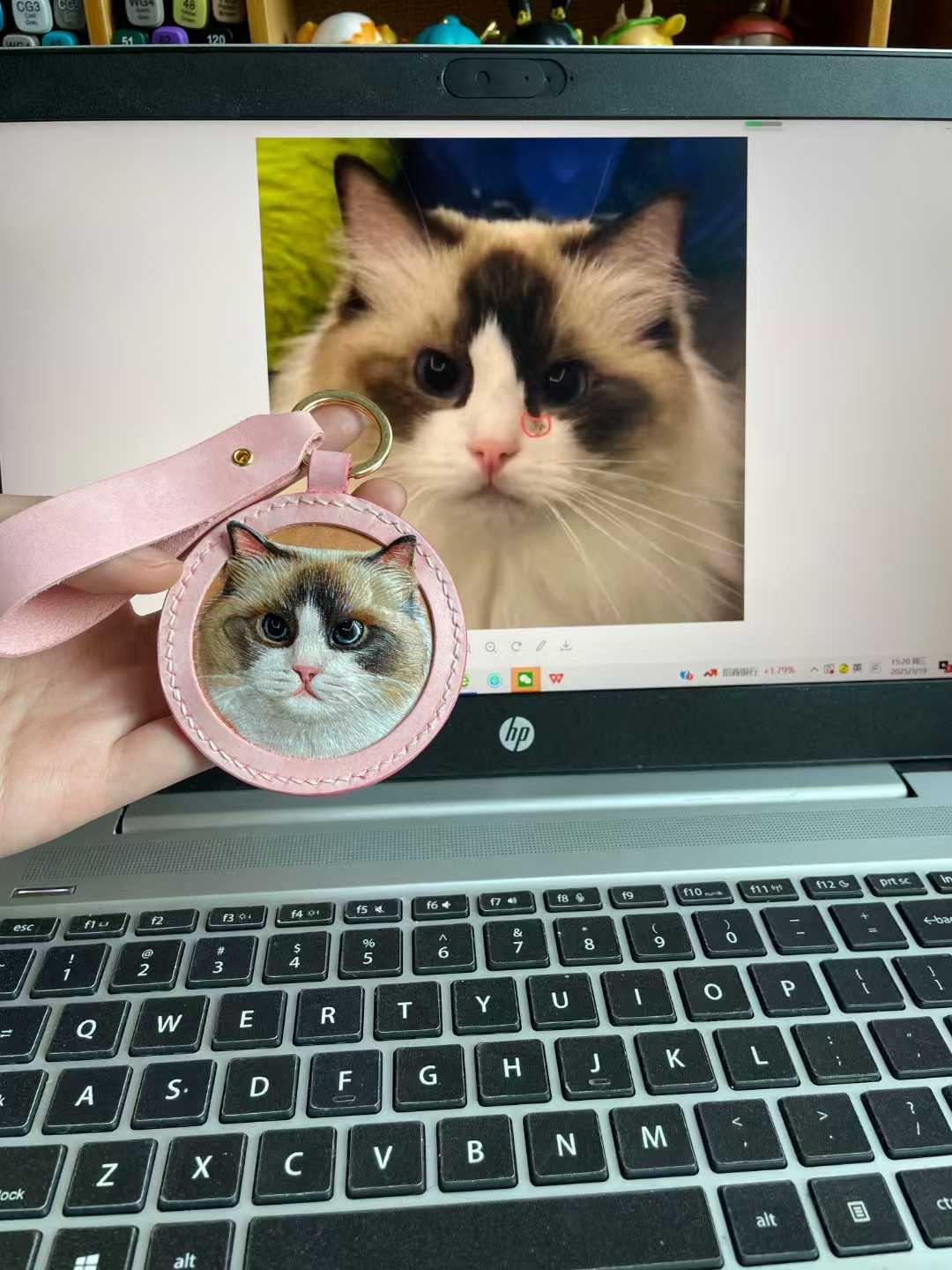Paw-sonalized Leather Pet Portraits