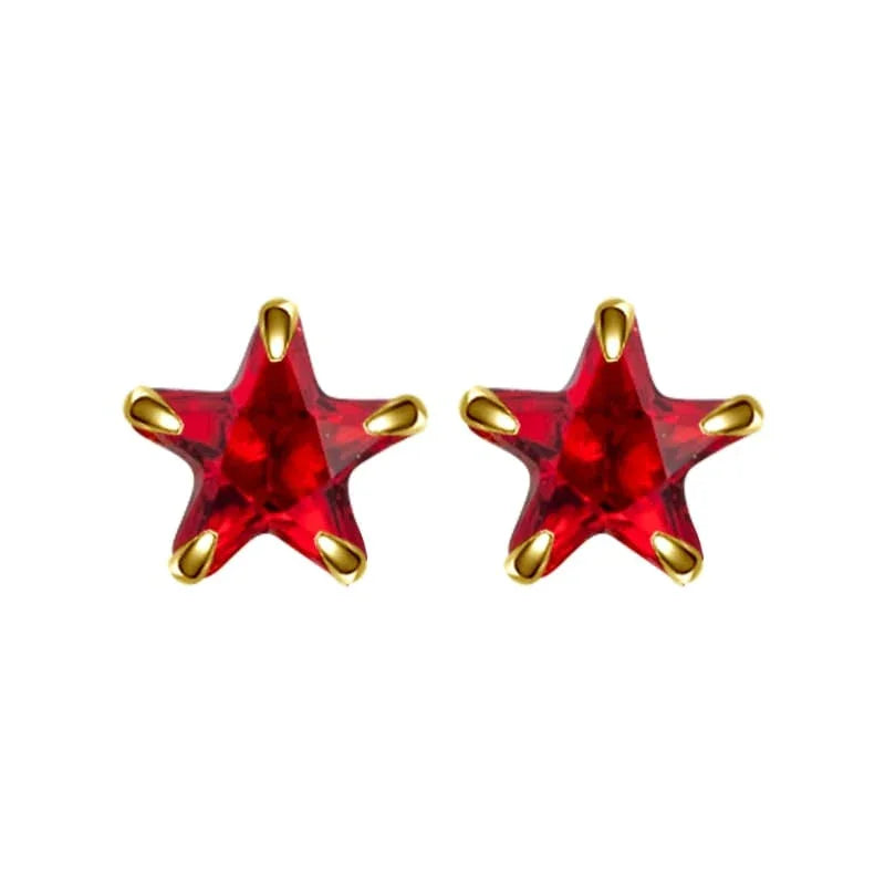 Starlight Birthstone Stud Earrings
