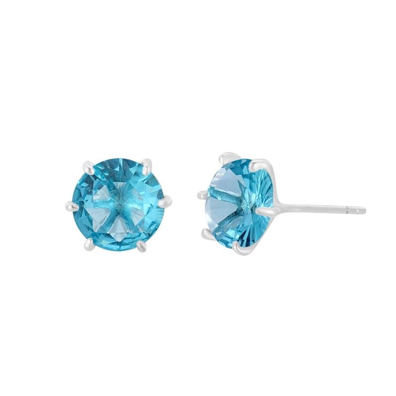 Celestia Birthstone Stud Earrings