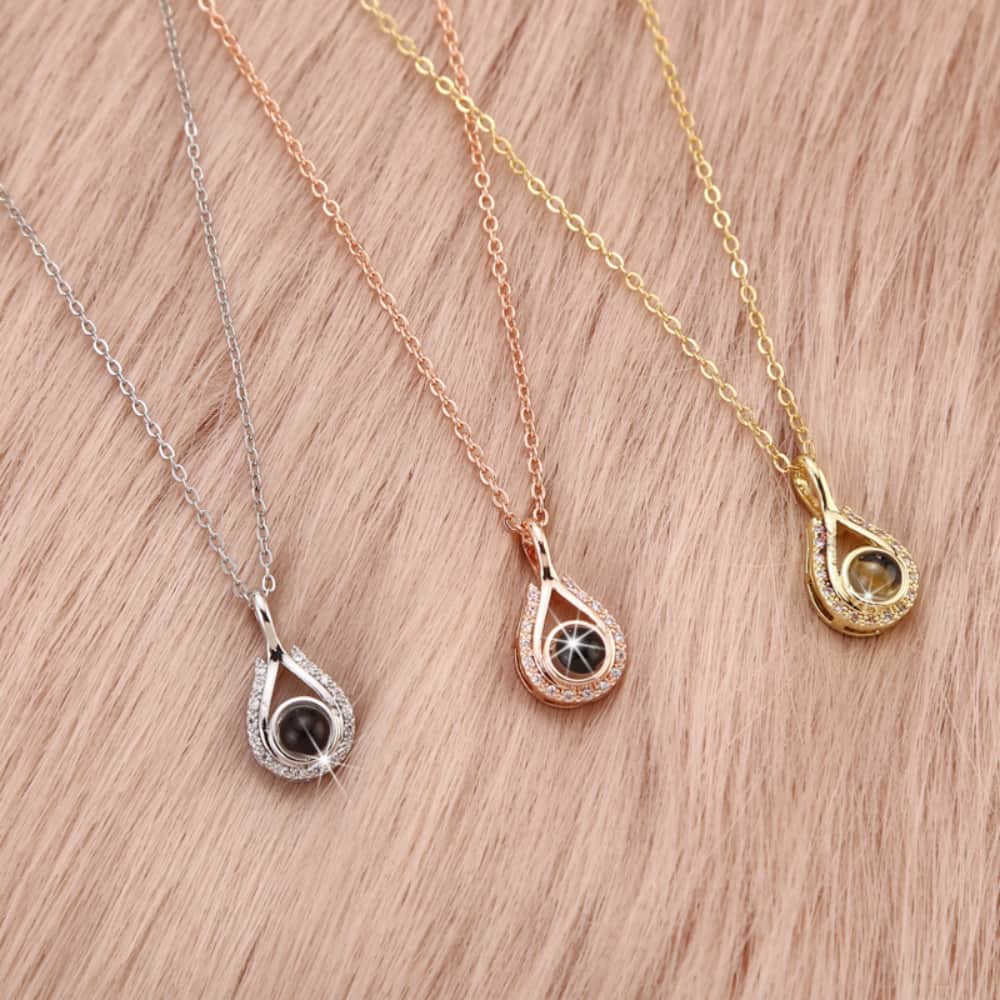 Forever Treasured – Custom Pet Photo Projection Necklace