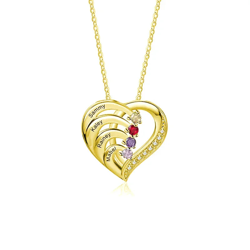 Eternal Family Birthstone Necklace