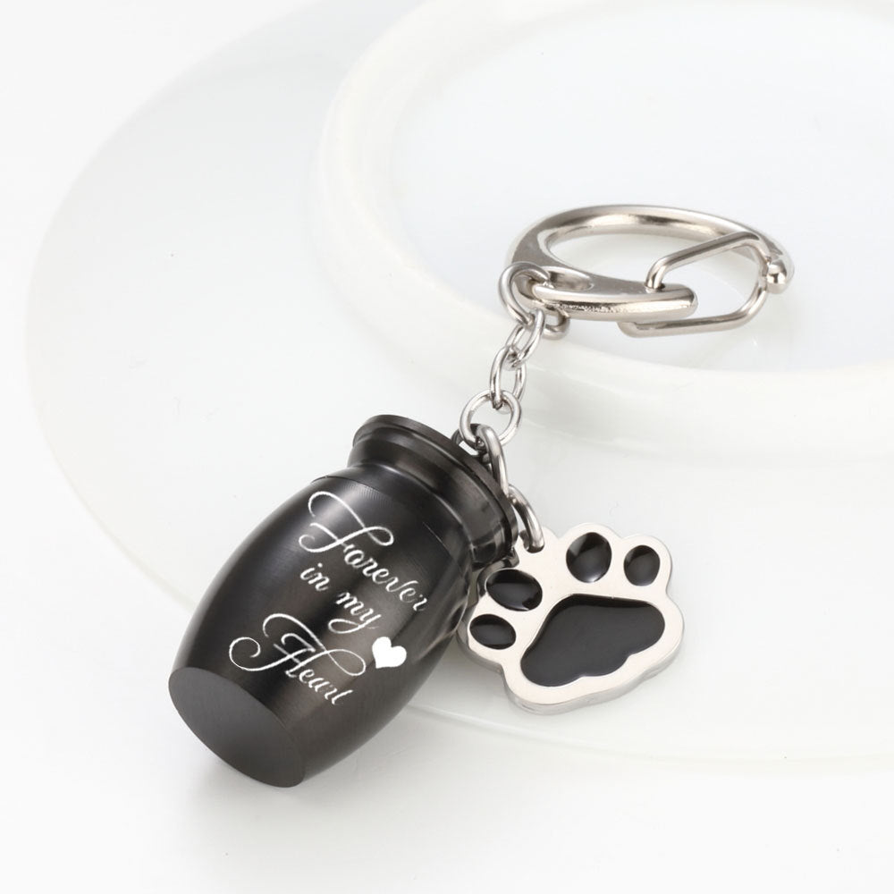 Forever in My Heart Urn Keychain