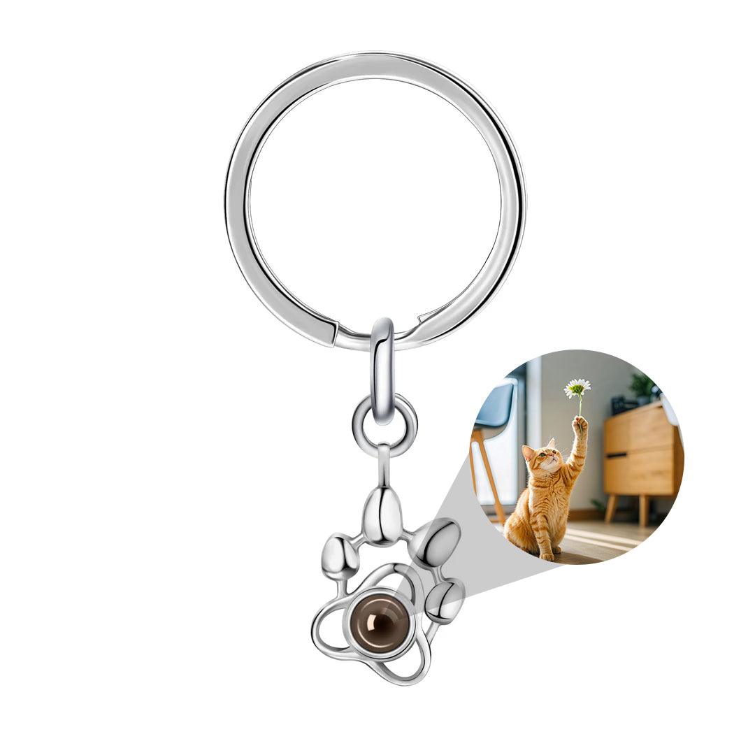 Print of Love – Custom Pet Photo Projection Keychain