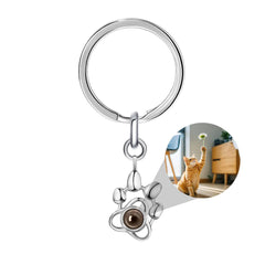 Print of Love – Custom Pet Photo Projection Keychain