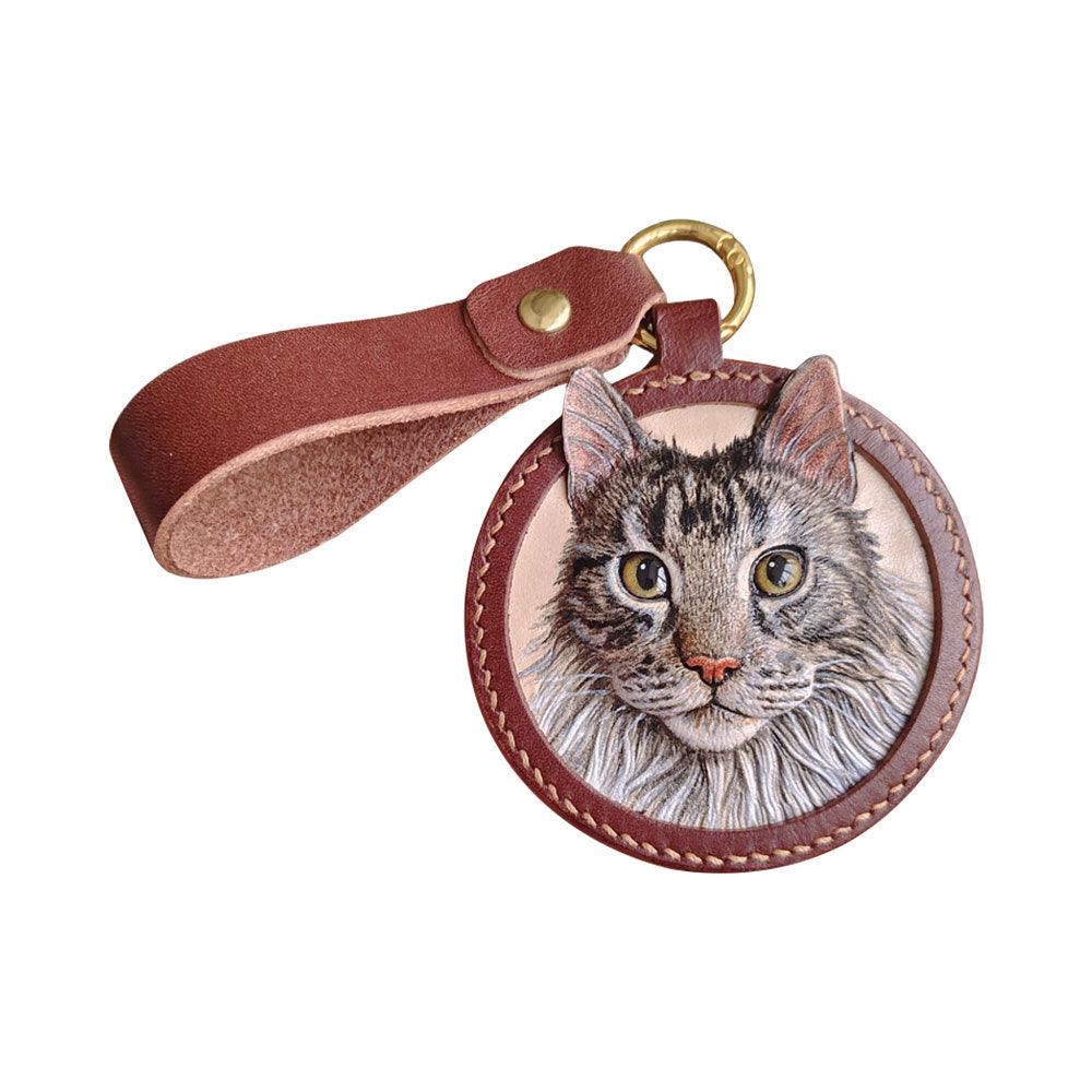 Paw-sonalized Leather Pet Portraits