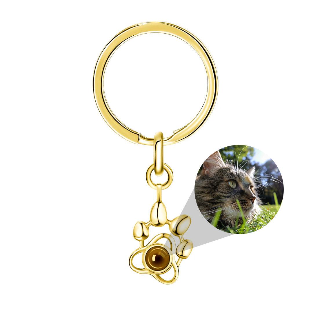 Print of Love – Custom Pet Photo Projection Keychain