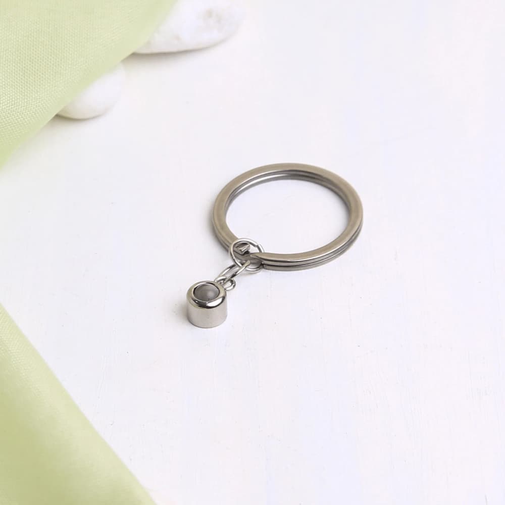 Circle of Love – Custom Pet Photo Projection Keychain